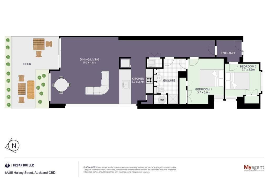 Apartament Elegant & Sunny Living With Stunning Marina Views Auckland Zewnętrze zdjęcie